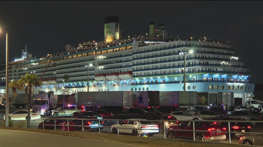 Fog causes delays for cruise passengers