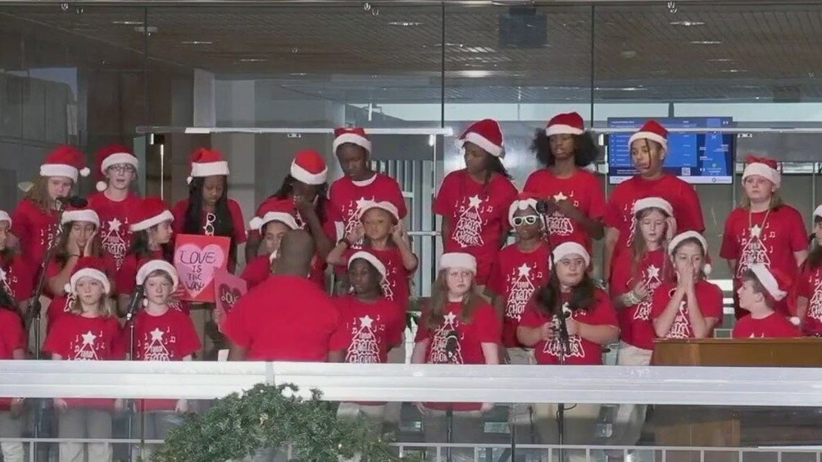 Christmas 2025: Taylor Elementary performs Love is the Way