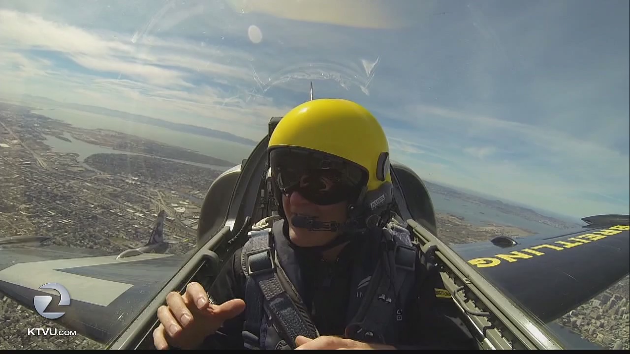 Frank Somerville takes to the skies