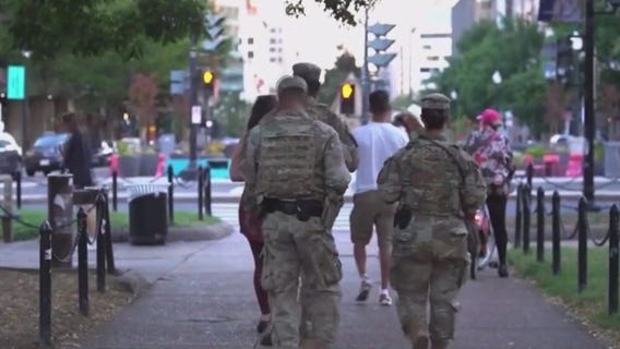 Trump orders more troops to Washington D.C.