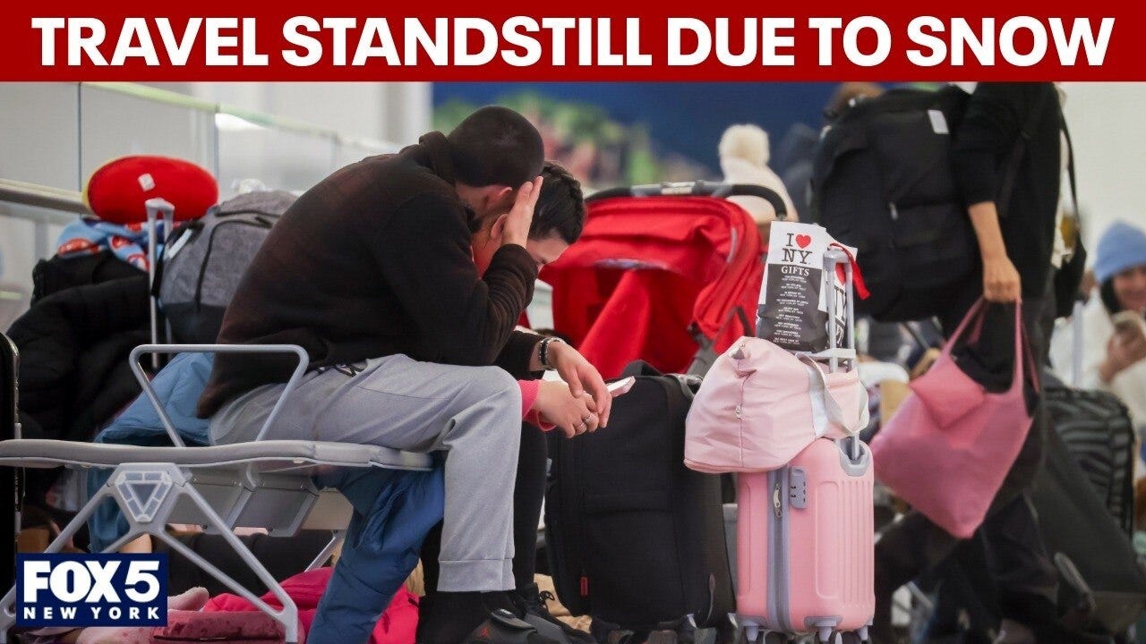 Travel standstill due to snowstorm