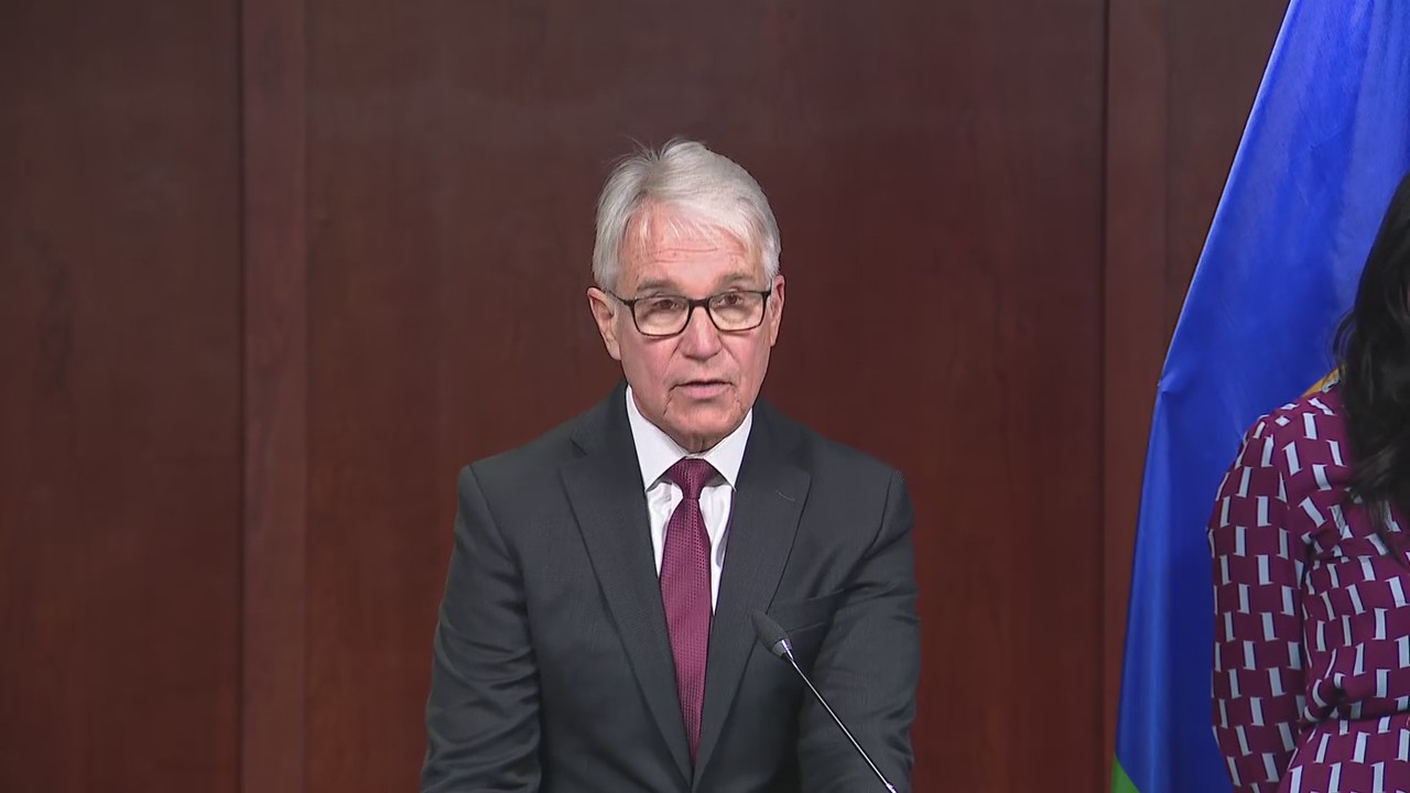 LA County DA George Gasc?n announces charges against 2 former Whittier PD officers