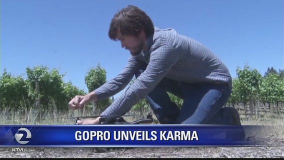 GoPro unveils camera mounted drone