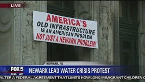Lead protesters descend on Newark