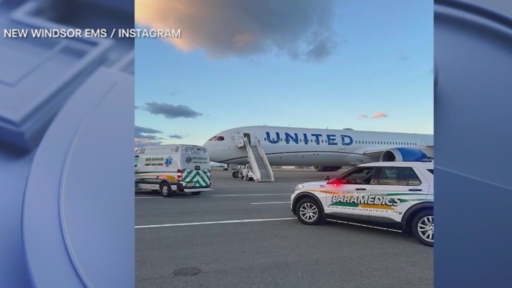 Flight to Newark diverted to Orange County