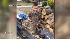 N.J. boy gains valuable lessons in his firewood business