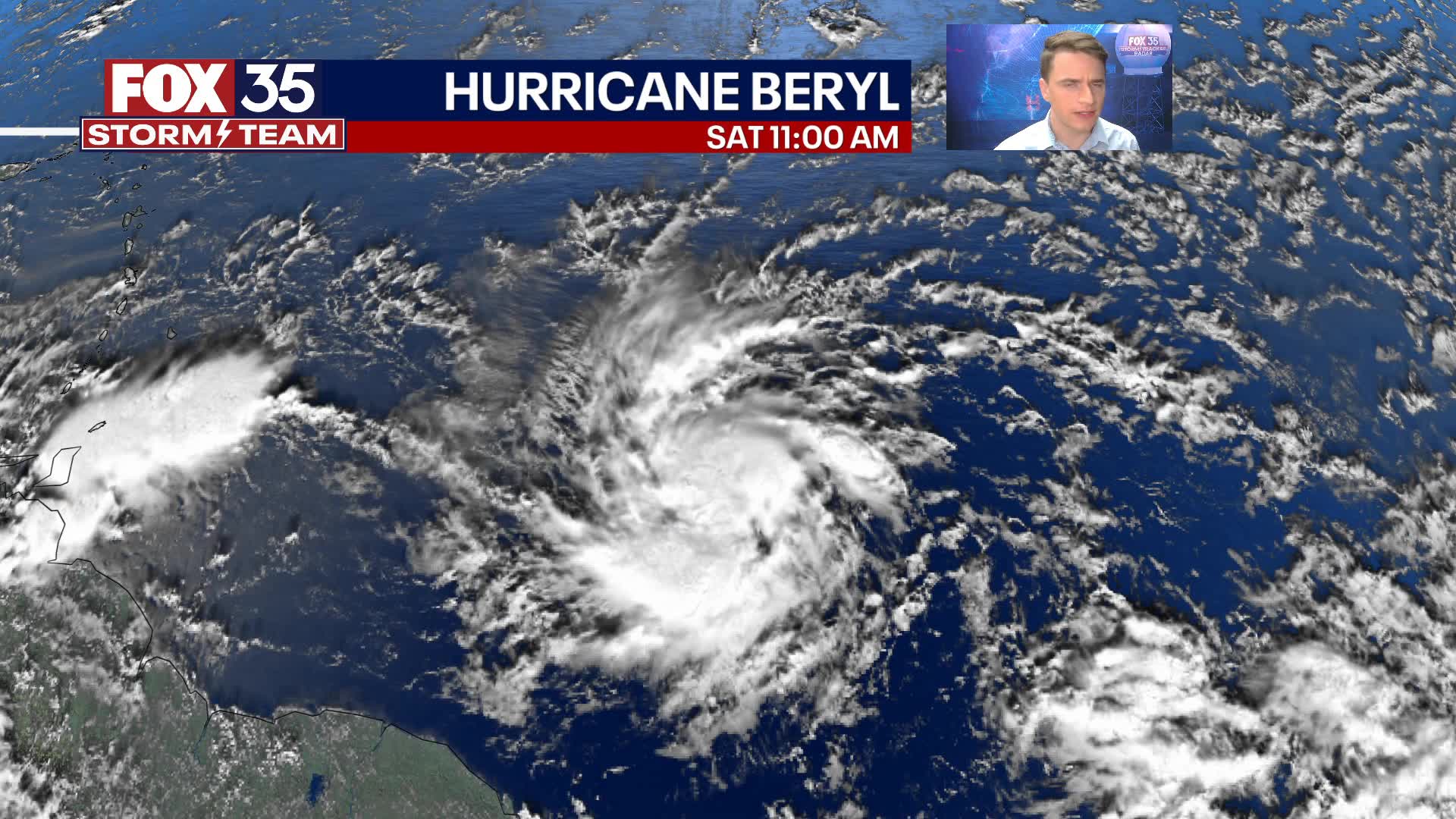 Hurricane Beryl forms in the Atlantic