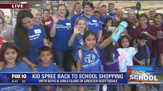 Cory's Corner: Boys & Girls Club back to school shopping