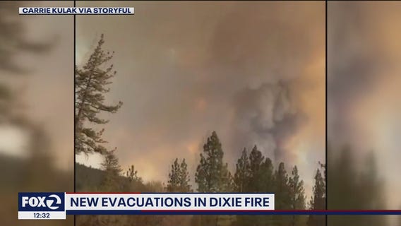 Caldor Fire containment grows, but Dixie Fire prompts new evacuations