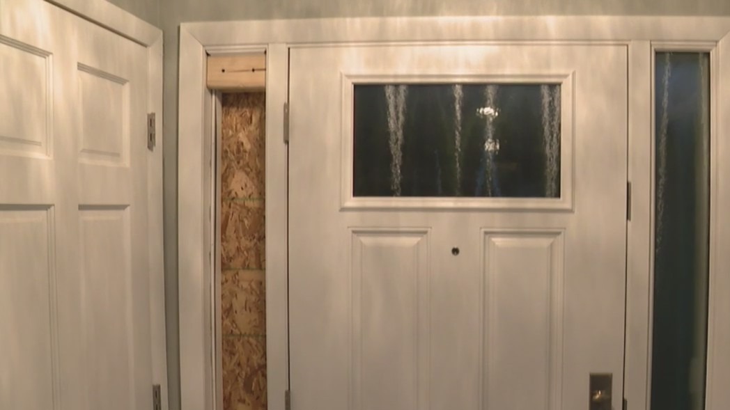 Video shows man kicking neighbor's door, firing shots inside house