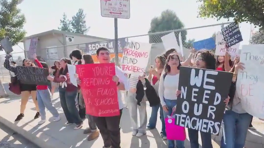 Students protest teacher reassignments