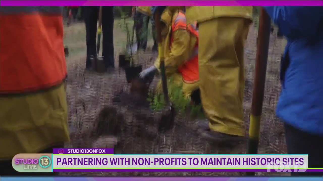 Partnering with non-profits to maintain historic sites