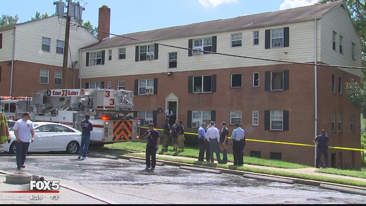 Police: Pregnant woman set on fire in Capitol Heights