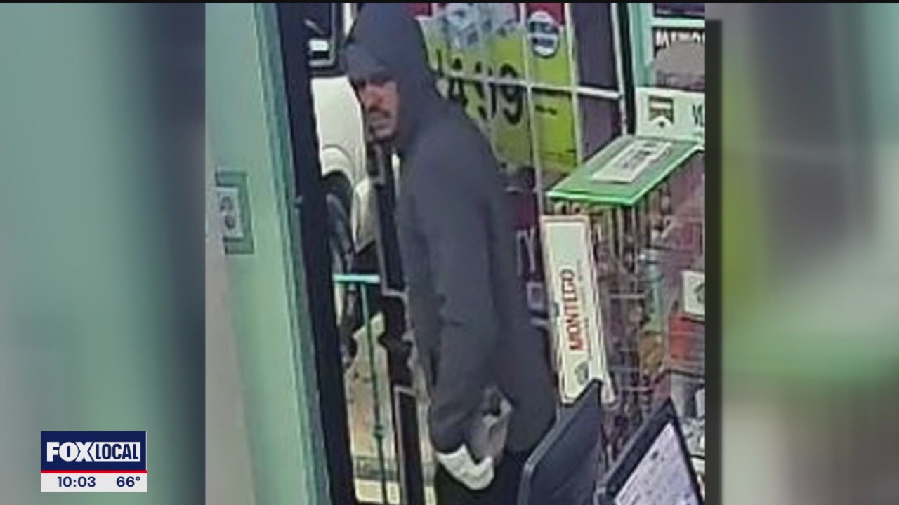 Armed robbery at Azle smoke shop, suspect wanted