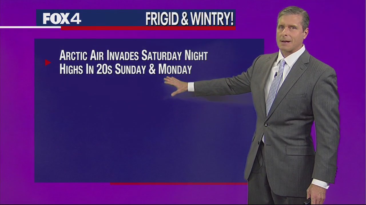 Dallas weather: Jan. 11 evening forecast