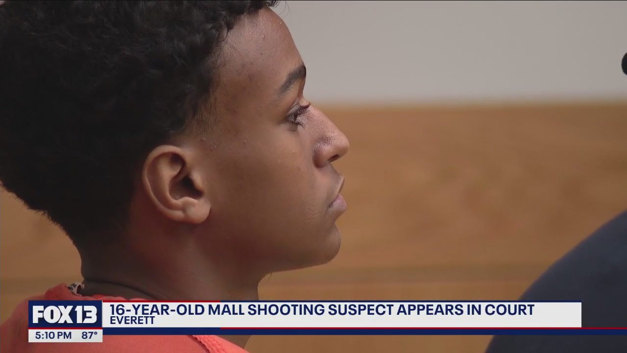 16-year-old WA mall shooting suspect appears in court | FOX 13 Seattle