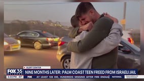 Florida teen returns home after months in Israeli custody