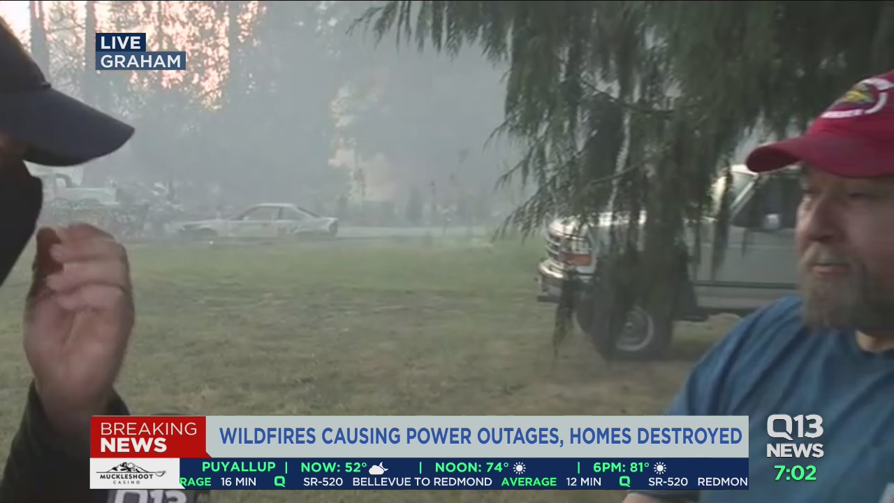 Graham man whose home was destroyed in wildfire remains optimistic