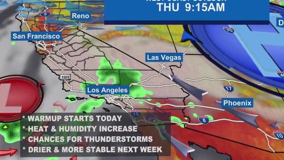 Big weather change coming to SoCal