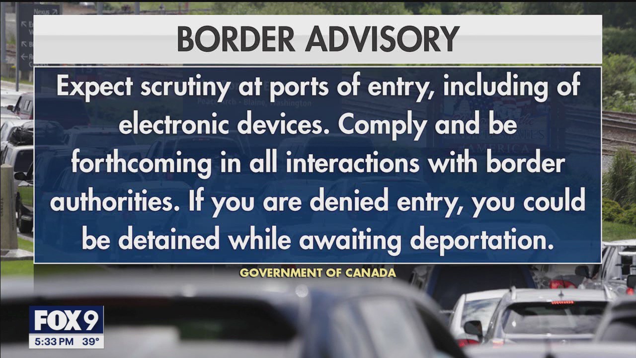 Trump's tariffs impact Canadian travel