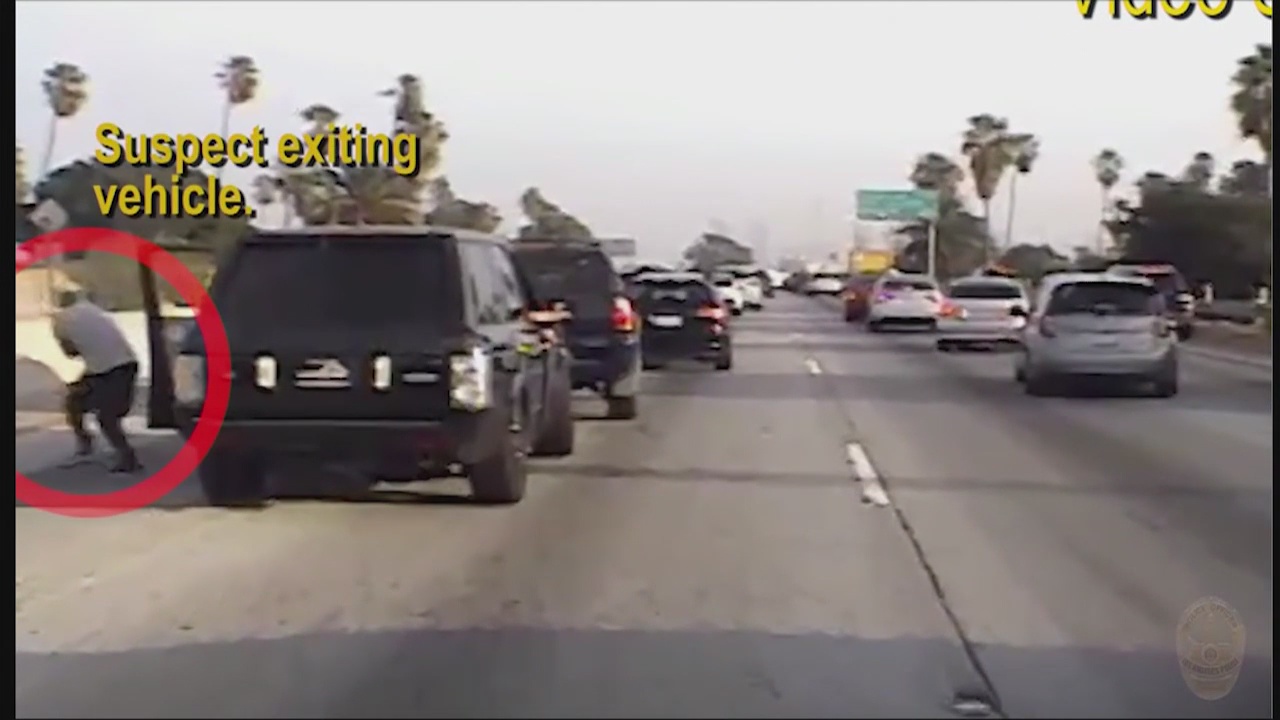 LAPD releases dramatic body/dash cam footage from November police shooting