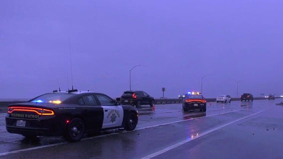 Landslide on 101 Freeway in Ventura