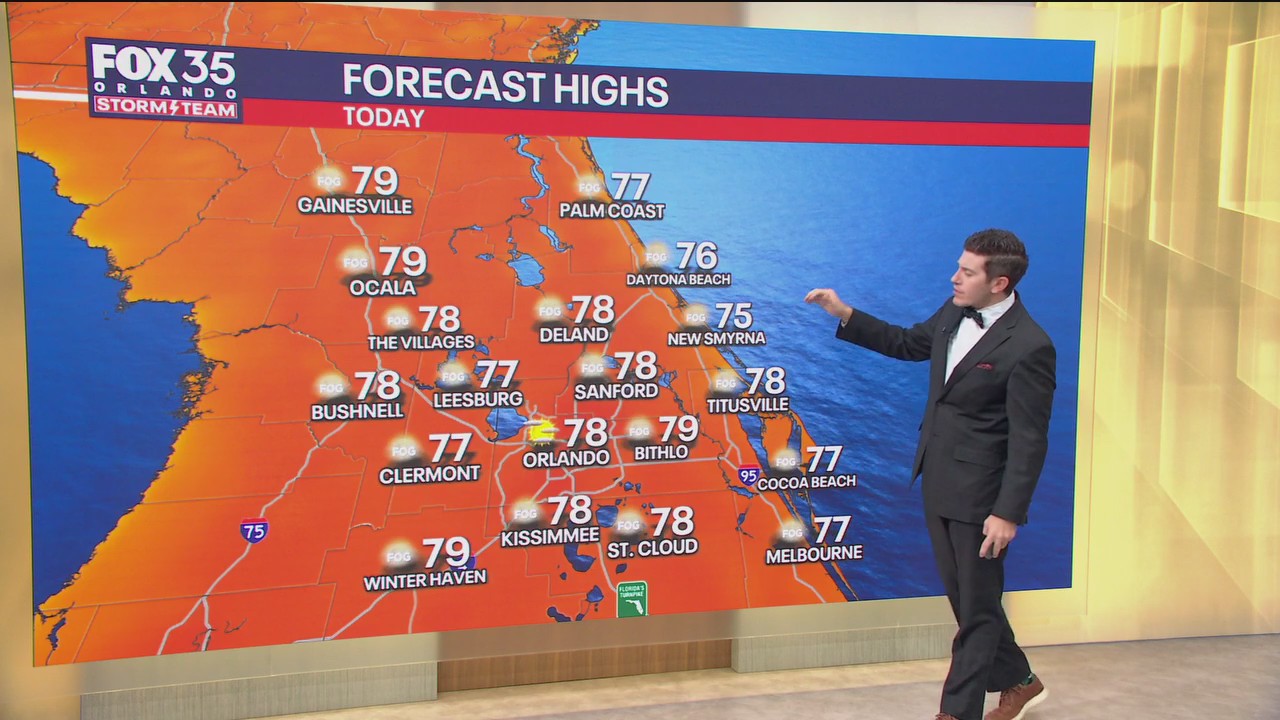 Orlando AM Weather Forecast: December 28, 2025