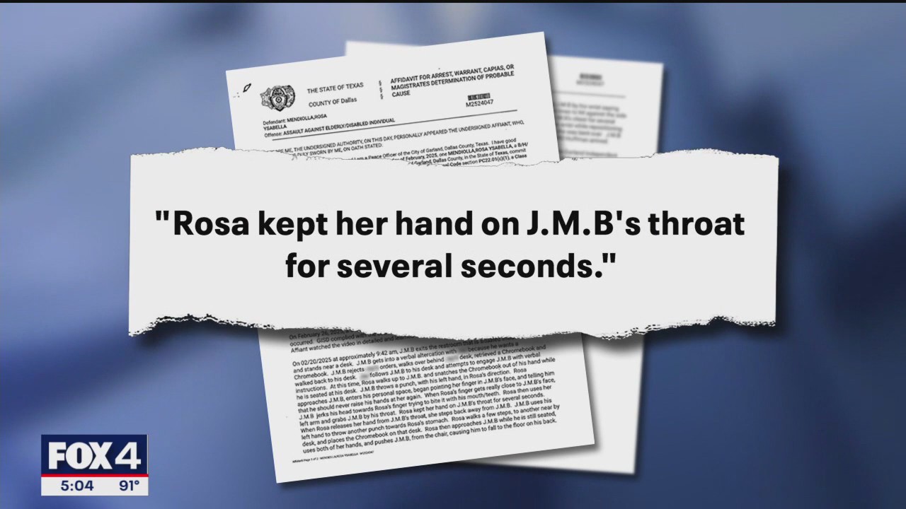 Teacher's aide arrested for assaulting Garland student