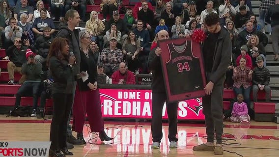 Chet Holmgren has Minnehaha Academy jersey retired