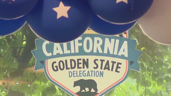 California delegates rally for Trump at RNC