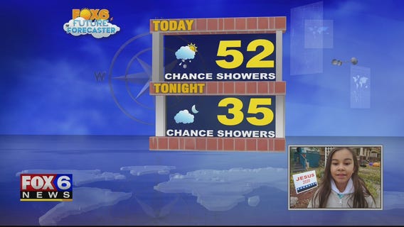 Future Forecaster Flashback: 8-year-old Lilianna helps with the weather