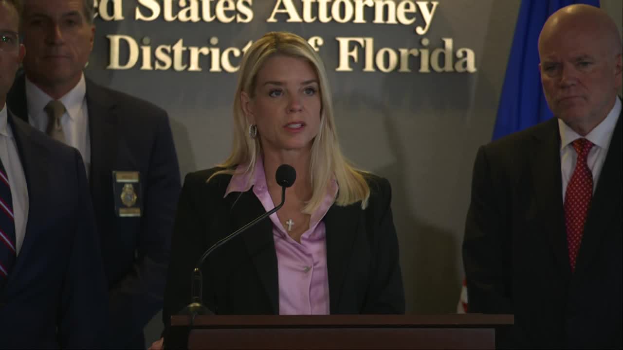 Attorney General Pam Bondi addresses political violence