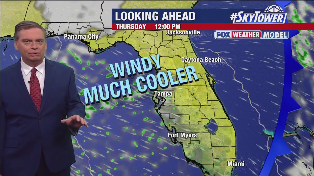 Tampa Weather | Cooler weather to blanket area