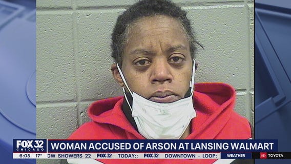 Woman accused of arson at Lansing Walmart