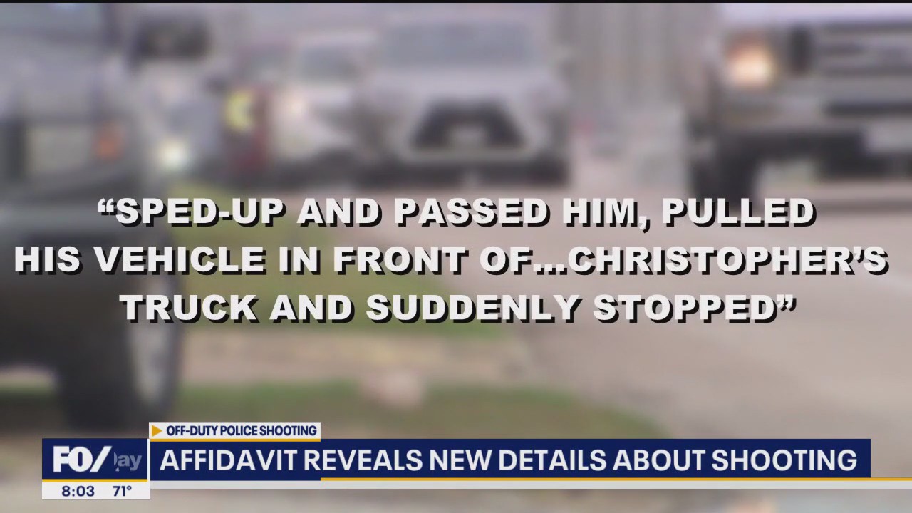 Affidavit reveals details about FW officer's arrest