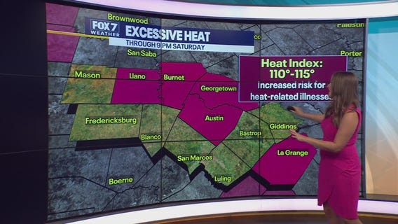 Austin weather: Another day of excessive heat