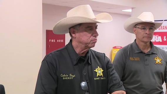 FULL: Burnet Co. sheriff with latest on flooding