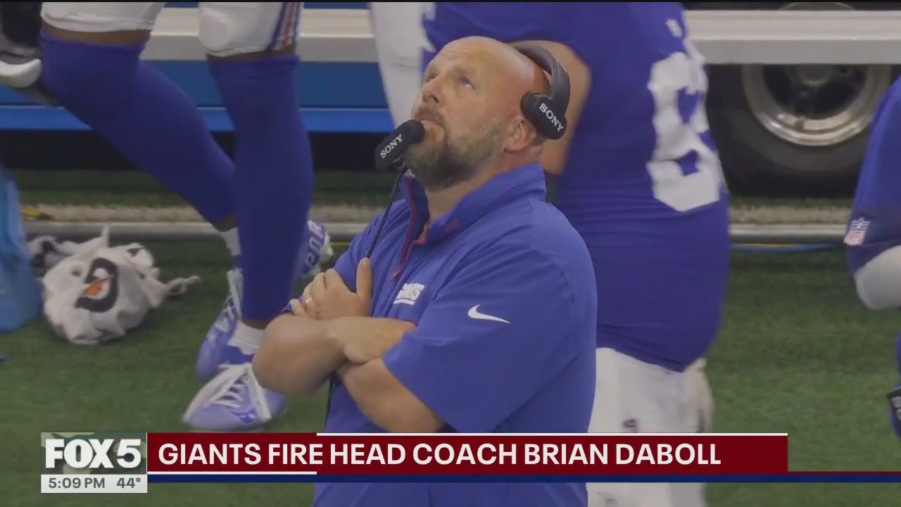 Giants fire head coach Brian Daboll after fourth straight loss: Latest