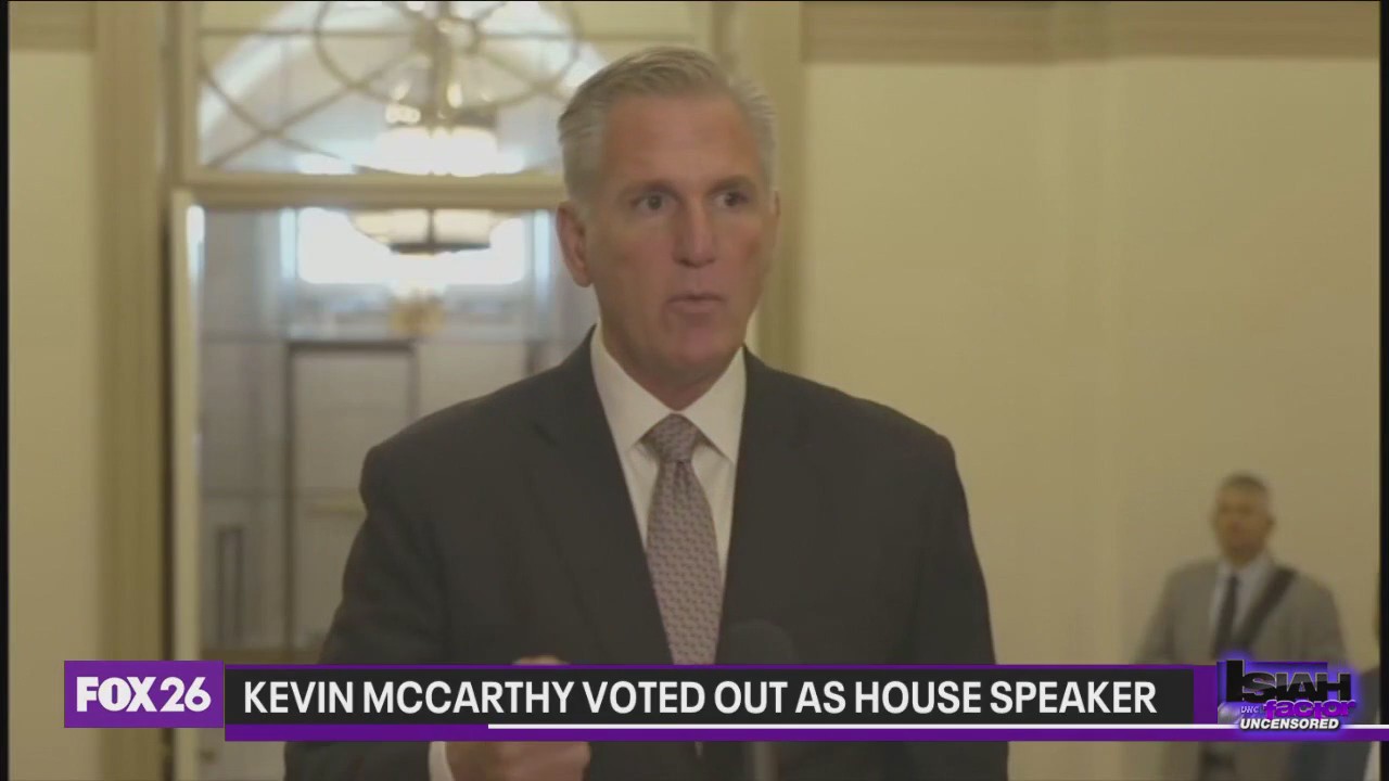 Kevin McCarthy voted out as House Speaker