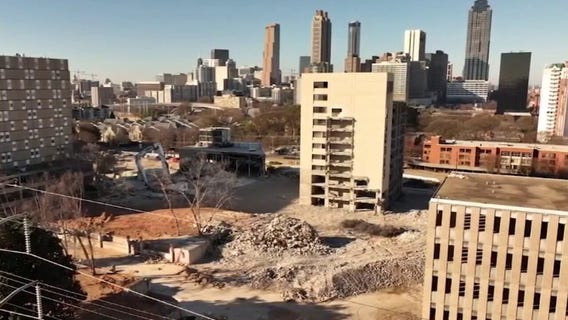 Atlanta Medical Center demolition enters final stage as skyline undergoes major transformation