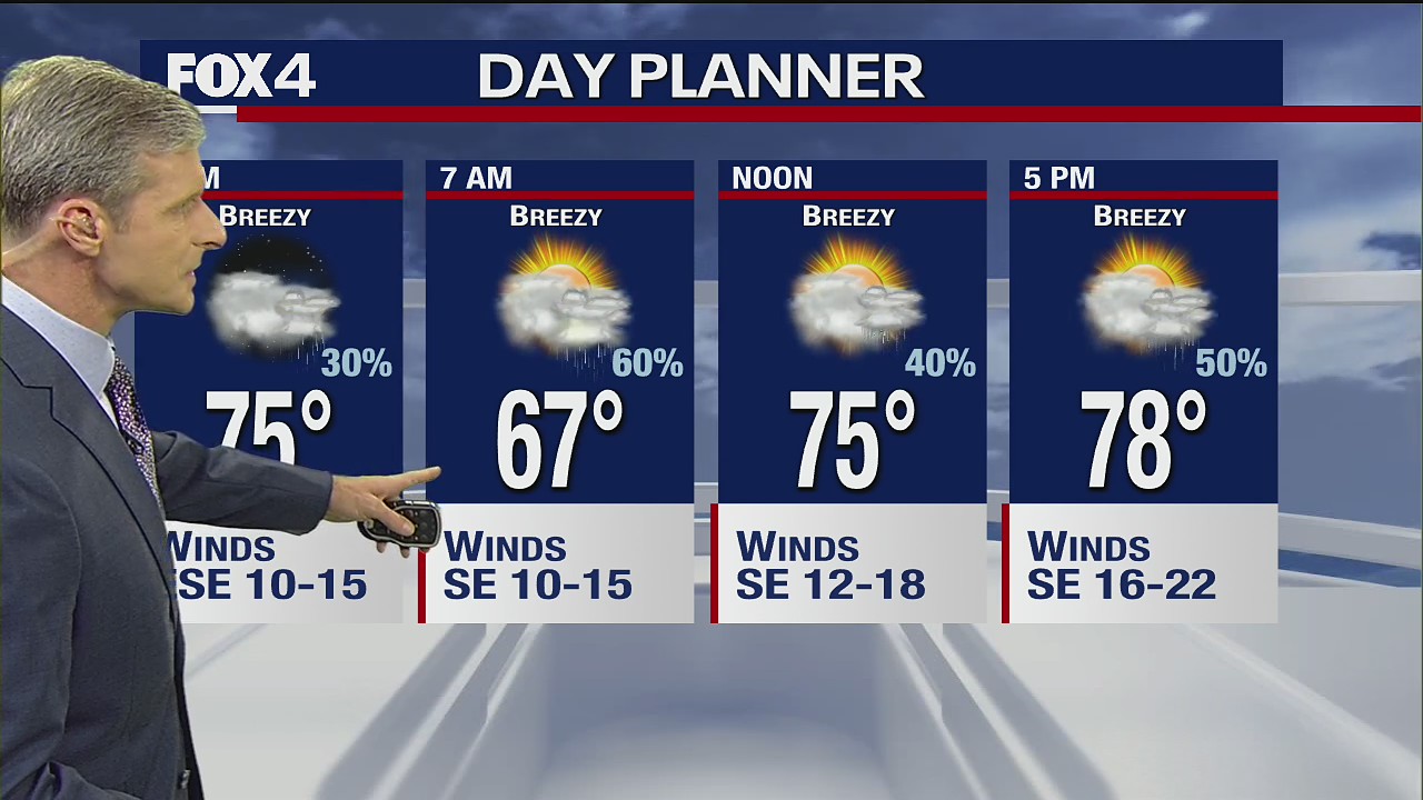 May 23 evening forecast