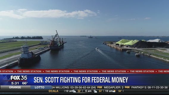 Senator says feds owe Florida money for ports