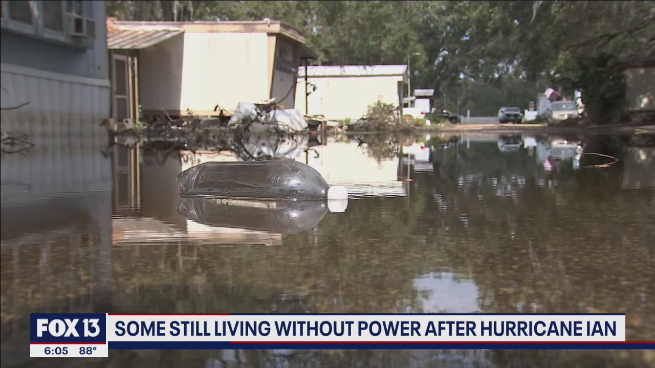 Some still living without power after Hurricane Ian | FOX 13 Tampa Bay