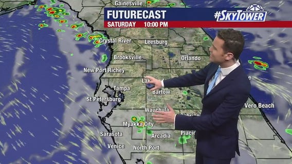 Tampa weather: Saturday night forecast