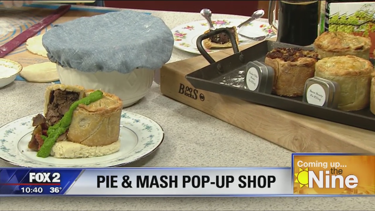 Cooking pie and mash with Zingerman's