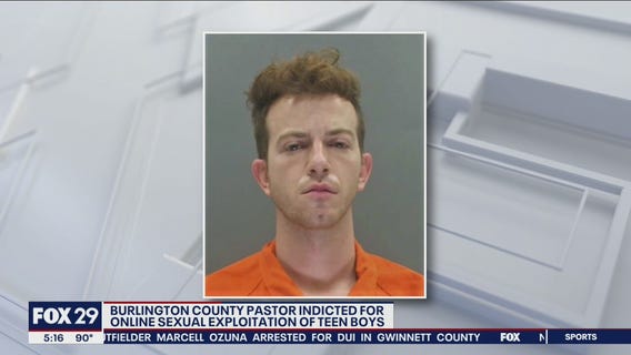 Burlington County youth pastor indicted for online child sexual exploitation
