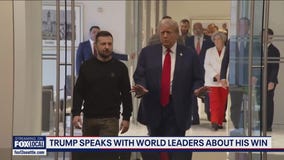 Trump speaks with world leaders about presidential win