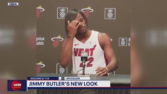 Jimmy Butler's new look is turning heads