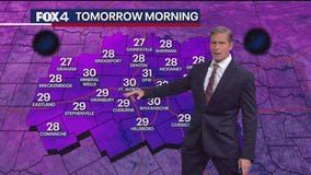 Dallas weather: December 1 evening forecast