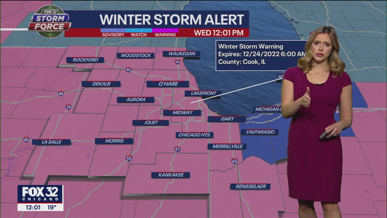 Chicago Winter Storm Warning: What you need to know ahead of the blizzard-like conditions